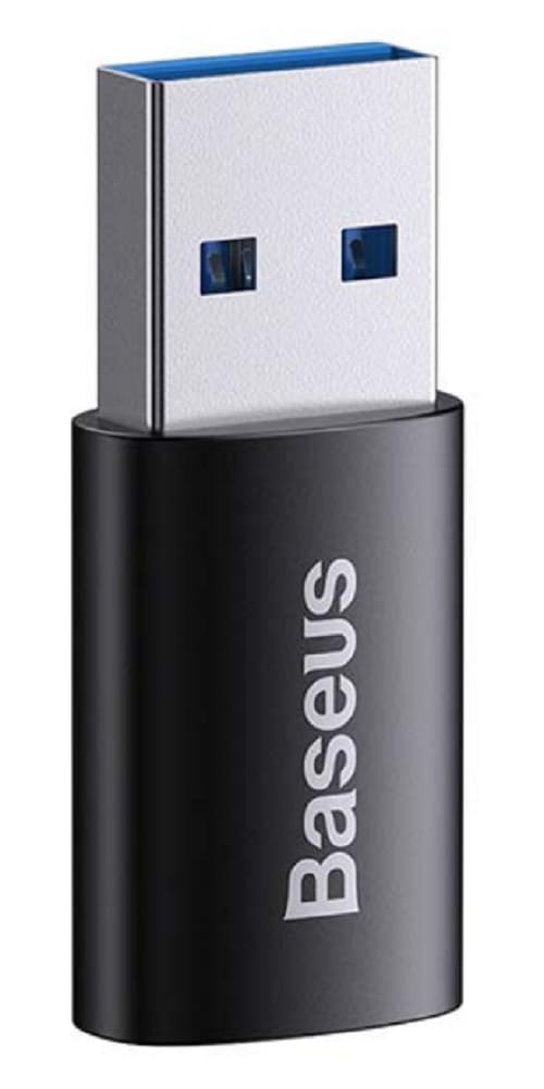 Baseus Ingenuity Series Mini OTG Adaptor Αντάπτορας USB A male σε Type C female Black