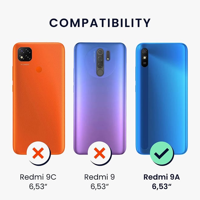 Colourful, flexible cover for Xiaomi Redmi 9A/9AT